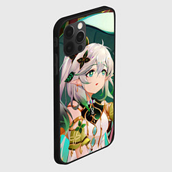 Чехол для iPhone 12 Pro Max Нахида герой Genshin Impact, цвет: 3D-черный — фото 2