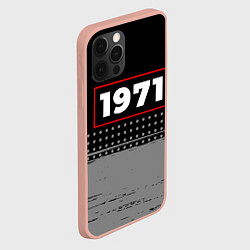 Чехол для iPhone 12 Pro Max 1971 - в красной рамке на темном, цвет: 3D-светло-розовый — фото 2