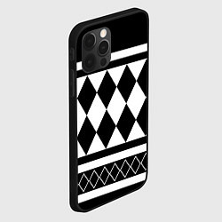 Чехол для iPhone 12 Pro Max Узор Кена Рюгуджи, цвет: 3D-черный — фото 2