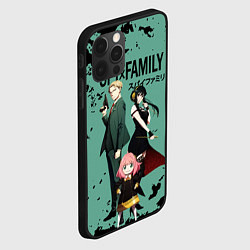 Чехол для iPhone 12 Pro Max Spy family characters, цвет: 3D-черный — фото 2