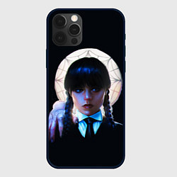 Чехол для iPhone 12 Pro Max Уэнсдэй с рукой во мраке, цвет: 3D-черный
