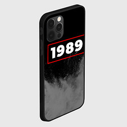 Чехол для iPhone 12 Pro Max 1989 - в красной рамке на темном, цвет: 3D-черный — фото 2