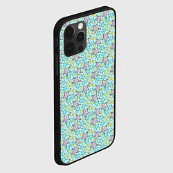 Чехол для iPhone 12 Pro Max Звезда с пунктиром, цвет: 3D-черный — фото 2