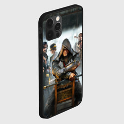 Чехол для iPhone 12 Pro Max Бар ассасинов, цвет: 3D-черный — фото 2