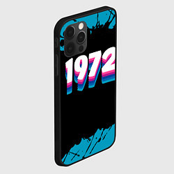 Чехол для iPhone 12 Pro Max Made in 1972: vintage art, цвет: 3D-черный — фото 2
