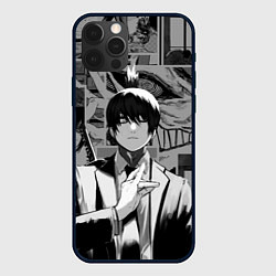 Чехол для iPhone 12 Pro Max Аки Хаякава - страницы манги, цвет: 3D-черный