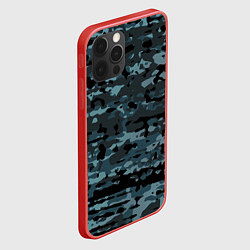 Чехол для iPhone 12 Pro Max Камуфляж клякса, цвет: 3D-красный — фото 2