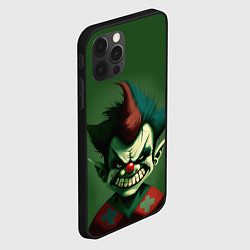 Чехол для iPhone 12 Pro Max Король и шут карлик шут, цвет: 3D-черный — фото 2
