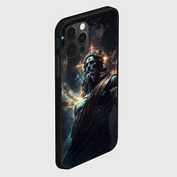 Чехол для iPhone 12 Pro Max Cosmic Deity, цвет: 3D-черный — фото 2