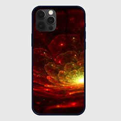 Чехол для iPhone 12 Pro Max Midjourney огненный бальзамин, цвет: 3D-черный