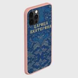 Чехол для iPhone 12 Pro Max Царица Екатерина, цвет: 3D-светло-розовый — фото 2