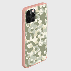 Чехол для iPhone 12 Pro Max Светлый Африканский камуфляж, цвет: 3D-светло-розовый — фото 2