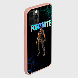 Чехол для iPhone 12 Pro Max Renegade Raider Fortnite, цвет: 3D-светло-розовый — фото 2
