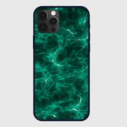 Чехол для iPhone 12 Pro Max Текстура воздушных частиц, цвет: 3D-черный