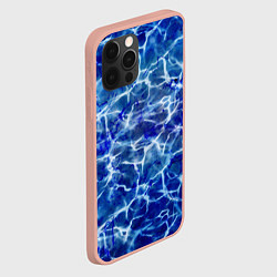 Чехол для iPhone 12 Pro Max Морская бездна, цвет: 3D-светло-розовый — фото 2