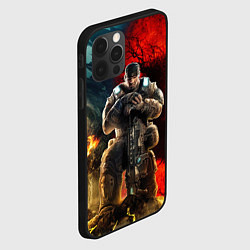 Чехол для iPhone 12 Pro Max Gears of War Маркус Феникс, цвет: 3D-черный — фото 2