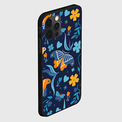 Чехол для iPhone 12 Pro Max Весенняя ночь, цвет: 3D-черный — фото 2