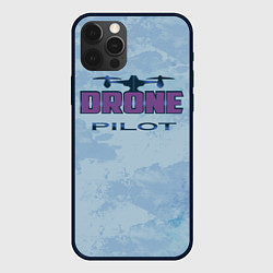 Чехол для iPhone 12 Pro Max Drone pilot 2 0, цвет: 3D-черный