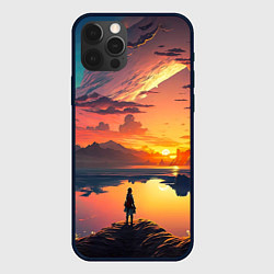 Чехол для iPhone 12 Pro Max Я не нарушаю правила, я живу по своим, цвет: 3D-черный