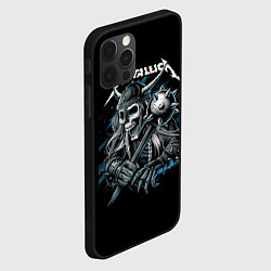 Чехол для iPhone 12 Pro Max Metallica - Викинг, цвет: 3D-черный — фото 2
