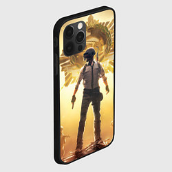 Чехол для iPhone 12 Pro Max PUBG банда и медали, цвет: 3D-черный — фото 2