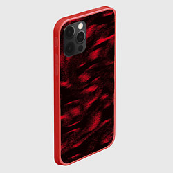 Чехол для iPhone 12 Pro Max Абстракт красного, цвет: 3D-красный — фото 2