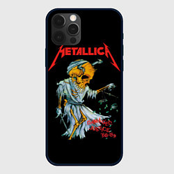 Чехол для iPhone 12 Pro Max Металлика - правосудие, цвет: 3D-черный