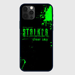 Чехол для iPhone 12 Pro Max Stalker sky art, цвет: 3D-черный