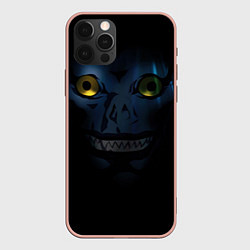 Чехол для iPhone 12 Pro Max Рюк - God of Death, цвет: 3D-светло-розовый