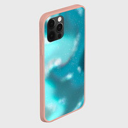 Чехол для iPhone 12 Pro Max Волны в море, цвет: 3D-светло-розовый — фото 2