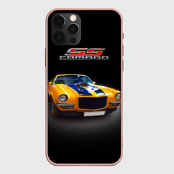 Чехол iPhone 12 Pro Max Ретро маслкар Camaro SS 1970 года