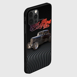 Чехол для iPhone 12 Pro Max Хот род на базе Ford модель B 1932 года, цвет: 3D-черный — фото 2