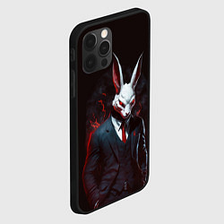 Чехол для iPhone 12 Pro Max Devil rabbit, цвет: 3D-черный — фото 2