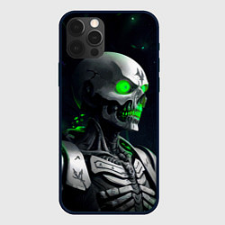 Чехол для iPhone 12 Pro Max Necron, цвет: 3D-черный