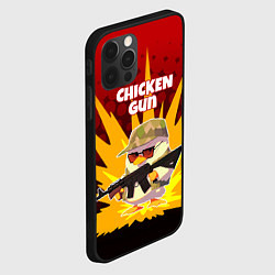 Чехол для iPhone 12 Pro Max Chicken Gun - спецназ, цвет: 3D-черный — фото 2