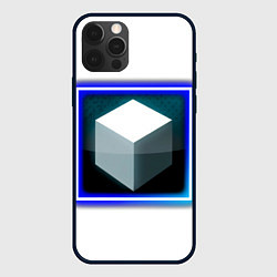Чехол для iPhone 12 Pro Max Белый куб и магия, цвет: 3D-черный
