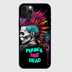 Чехол для iPhone 12 Pro Max Punks not dear, цвет: 3D-черный