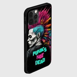 Чехол для iPhone 12 Pro Max Punks not dear, цвет: 3D-черный — фото 2