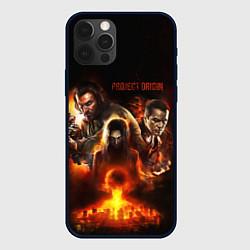 Чехол для iPhone 12 Pro Max Project origin F E A R, цвет: 3D-черный