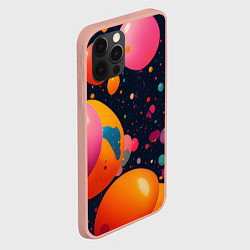 Чехол для iPhone 12 Pro Max Море шаров, цвет: 3D-светло-розовый — фото 2