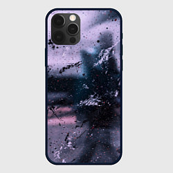 Чехол для iPhone 12 Pro Max Пурпурный туман, цвет: 3D-черный