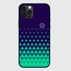 Чехол для iPhone 12 Pro Max Mercedes Benz sign, цвет: 3D-черный