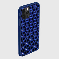 Чехол для iPhone 12 Pro Max Ясна3 - Небесная структура, цвет: 3D-тёмно-синий — фото 2