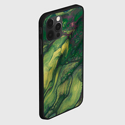 Чехол для iPhone 12 Pro Max Кислотные корни, цвет: 3D-черный — фото 2