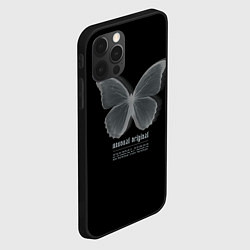 Чехол для iPhone 12 Pro Max Butterfly unusualy original, цвет: 3D-черный — фото 2
