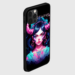 Чехол для iPhone 12 Pro Max Fantasy girl - my escapism, цвет: 3D-черный — фото 2