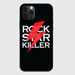 Чехол для iPhone 12 Pro Max Rock Star Killer, цвет: 3D-черный