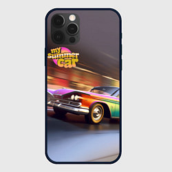 Чехол для iPhone 12 Pro Max My summer car 1961 Plymouth Fury, цвет: 3D-черный