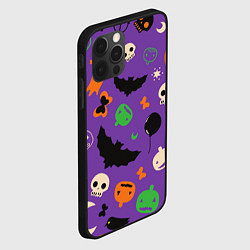 Чехол для iPhone 12 Pro Max Halloween style, цвет: 3D-черный — фото 2