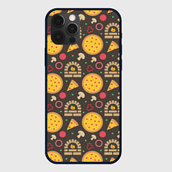 Чехол для iPhone 12 Pro Max Пицца из печи, цвет: 3D-черный
